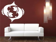 Burçlar Balık Duvar Sticker