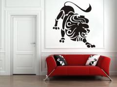Burçlar Aslan Duvar Sticker