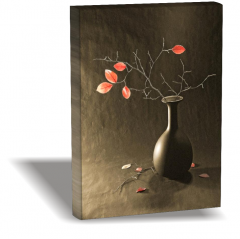 Vazo çiçekler Canvas Tablo