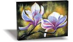 Çiçek 3  Canvas Tablo