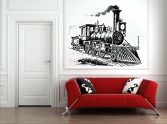 Konsept Tren 2 Duvar Sticker