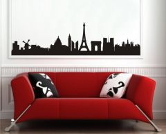 Paris Siluet Sticker