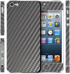 iPhone 5 Karbon Fiber Kaplama ve Ekran Koruyucu Film