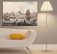 Eski İstanbul Kanvas Tablo