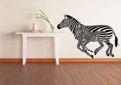 Zebra 2 Duvar Sticker