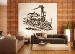 Konsept Tren 2 Duvar Sticker