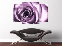 Rose Forex Tablo 4 Parça 100x65cm