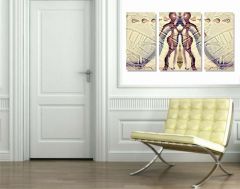 EUKF-004 Forex Tablo 100x60cm 3 Parça