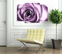 Rose Forex Tablo 4 Parça 100x65cm