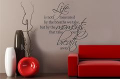 ''Life is...'' Duvar Sticker